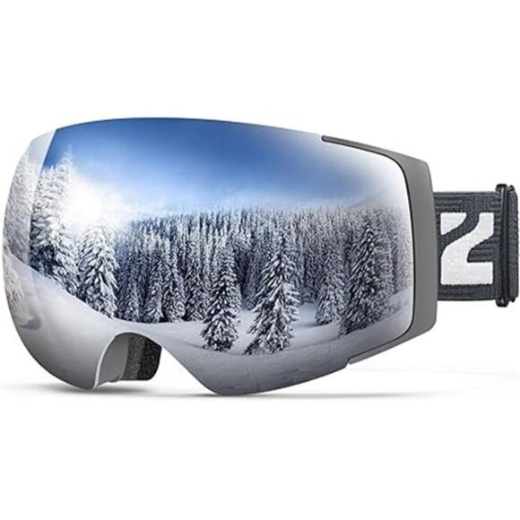 Magnetic Ski Goggles for Men Women Snowboard Adult